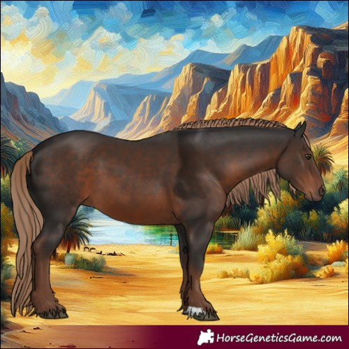 Horse Color:Liver Chestnut 