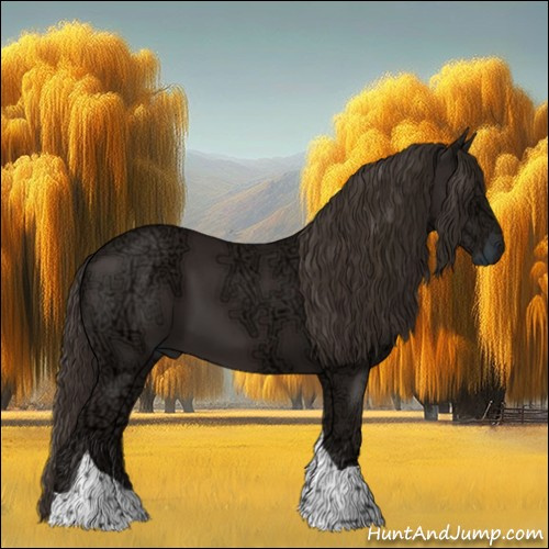 Horse Color:Liver Chestnut Ice Tobiano 