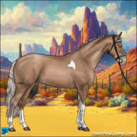 Horse Color:Silver Black Pearl Tobiano 