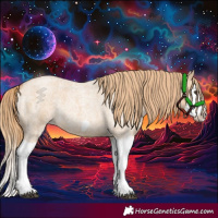 Horse Color:Red Dun Roan Splash Frame Rabicano