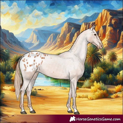 Horse Color:Chestnut Appaloosa 