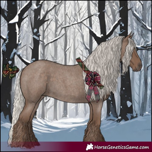 Horse Color:Silver Blue Roan 