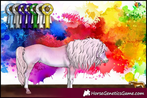 Horse Color:Watercolor Palomino Onyx