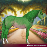 Horse Color:Watercolor Brown 