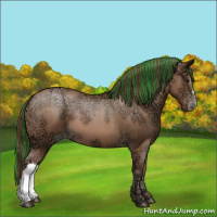 Horse Color:Painted Brown Ice Pearl 