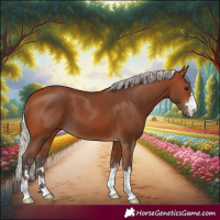 Horse Color:Silver Brown 
