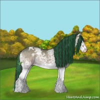 Horse Color:Painted White Spotted Brown Ice Onyx Splash 