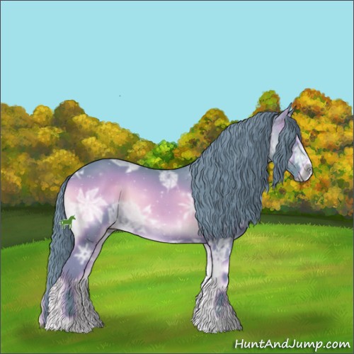 Horse Color:Watercolor Red Onyx Ice Sabino 