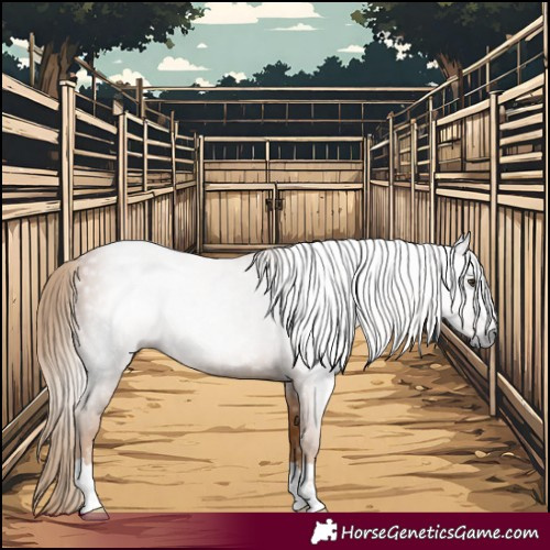 Horse Color:Gray Chestnut 