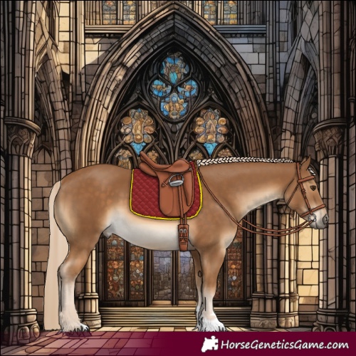 Horse Color:Chocolate Palomino 