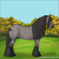 Horse Color:Platinum Liver Red Dun