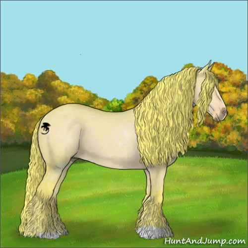 Horse Color:Watercolor Liver Red Dun 