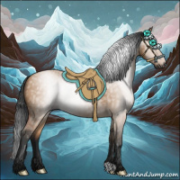 Horse Color:Gray Bay Dun