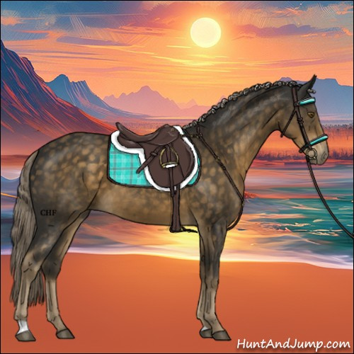 Horse Color:Chocolate Palomino 