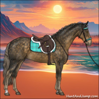 Horse Color:Chocolate Palomino 