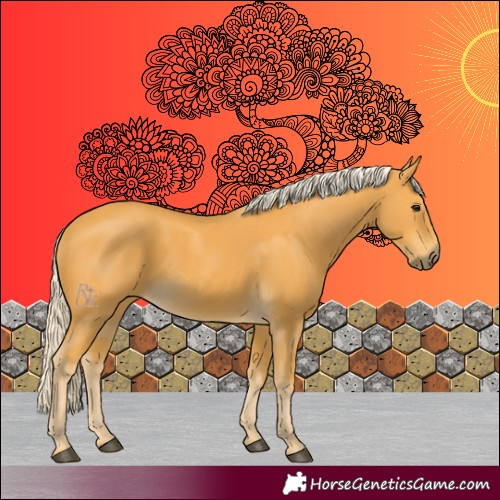 Horse Color:Palomino