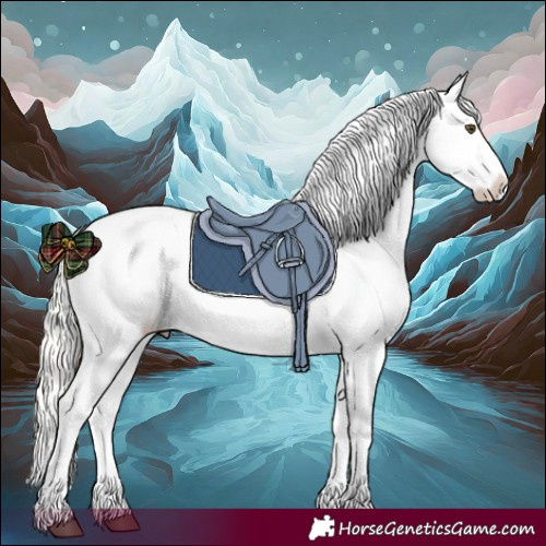 Horse Color:Silver Buckskin Roan Dun Tobiano Near Leopard