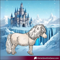 Horse Color:Silver Amber Cream Champagne Pearl 