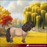 Horse Color:Amber Champagne 