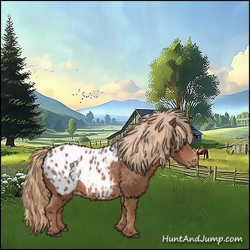 Horse Color:Chestnut Appaloosa 