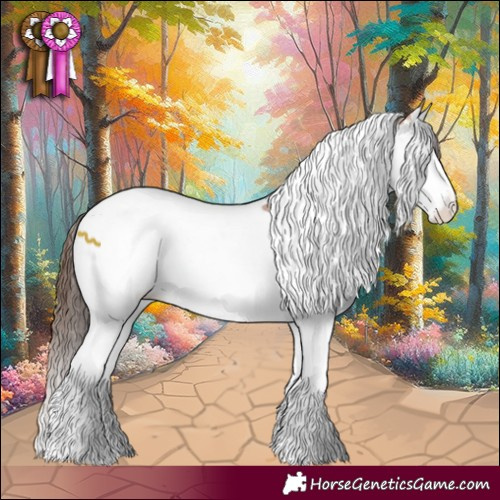 Horse Color:Bay Onyx Splash Tobiano Varnish