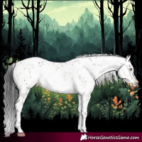 Horse Color:Brown Dun Sabino Brindle 