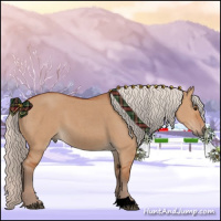 Horse Color:Void Silver Bay Roan Dun 