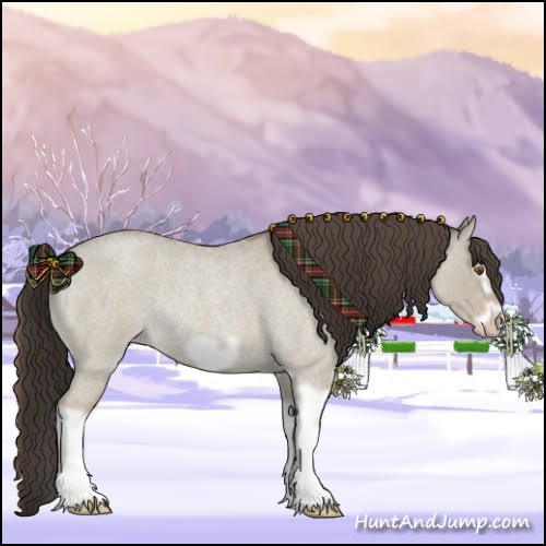 Horse Color:Classic Champagne Roan Dun Splash Frame Rabicano 