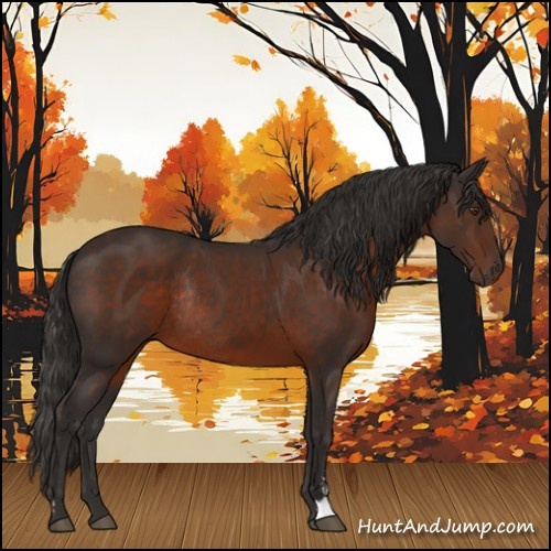 Horse Color:Liver Chestnut Sabino Rabicano 