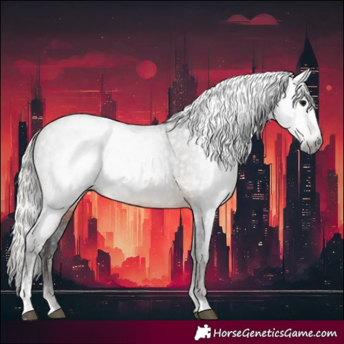 Horse Color:Gray Silver Brown Sabino Appaloosa Rabicano 