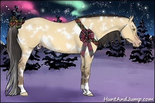 Horse Color:White Spotted Amber Champagne Dun