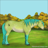 Horse Color:Watercolor Brown 