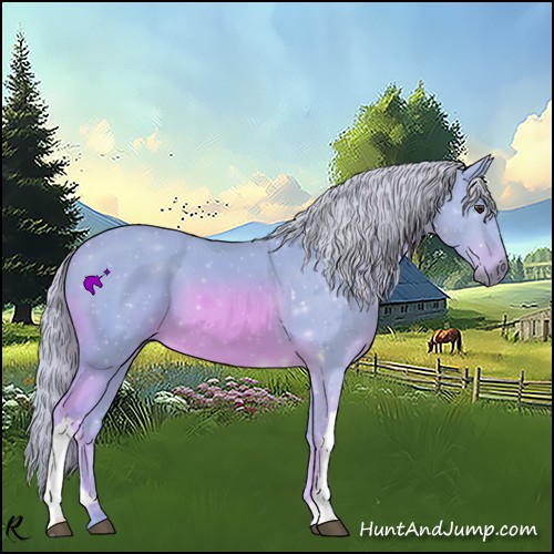 Horse Color:Watercolor Chestnut 