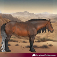 Horse Color:Brown 