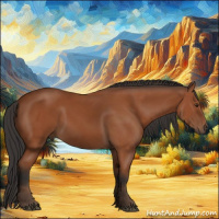 Horse Color:Bay 