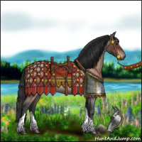 Horse Color:Brown Roan Tobiano 