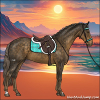 Horse Color:Chocolate Palomino 