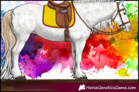 Horse Color:Red Dun Varnish