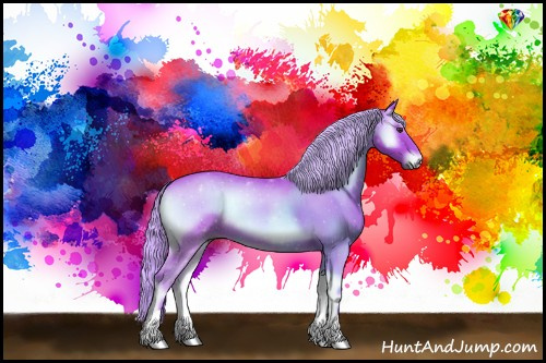 Horse Color:Watercolor Red Onyx 