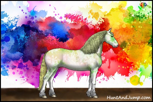 Horse Color:Watercolor Red Onyx Ice 