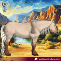 Horse Color:Silver Bay Dun 