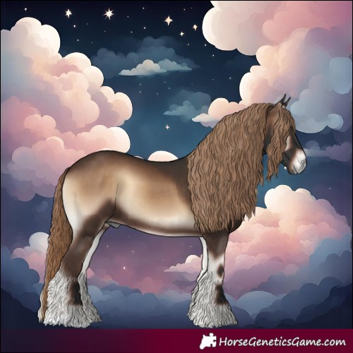 Horse Color:Liver Red Onyx Rabicano 