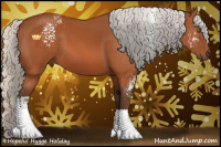 Horse Color:White Spotted Silver Bay 