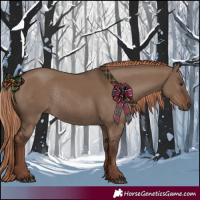 Horse Color:Liver Red Dun Rabicano 