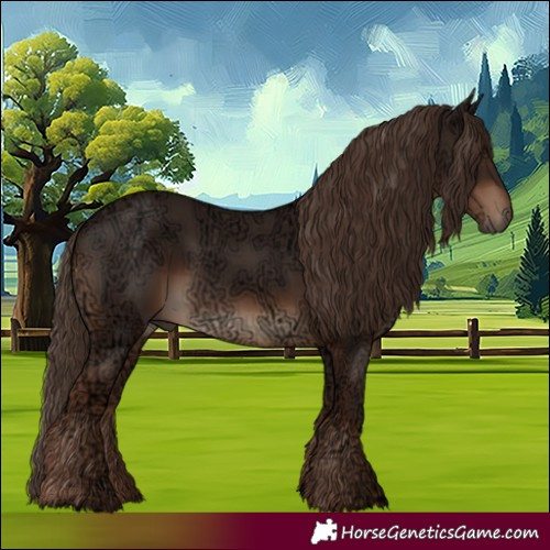 Horse Color:Liver Chestnut Ice 