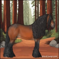 Horse Color:Brown 