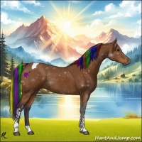 Horse Color:Painted Buckskin Tobiano