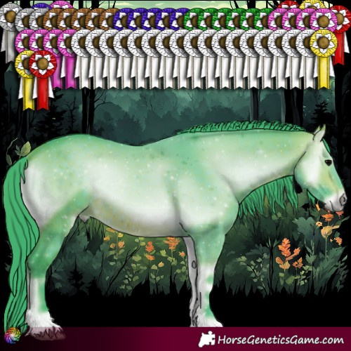 Horse Color:Watercolor Brown Onyx