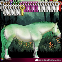 Horse Color:Watercolor Brown Onyx