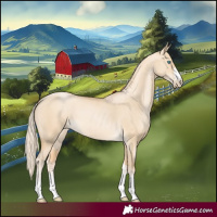 Horse Color:Palomino Pearl Dun 